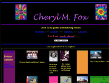 Tablet Screenshot of cherylfox.com